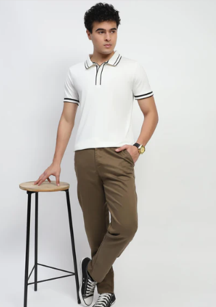 W2 White Color T-Shirt