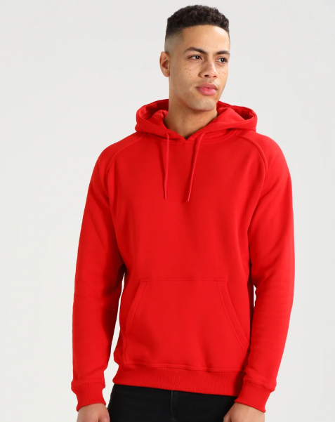 ho3 BLANK HOODY - Hoodie - red
